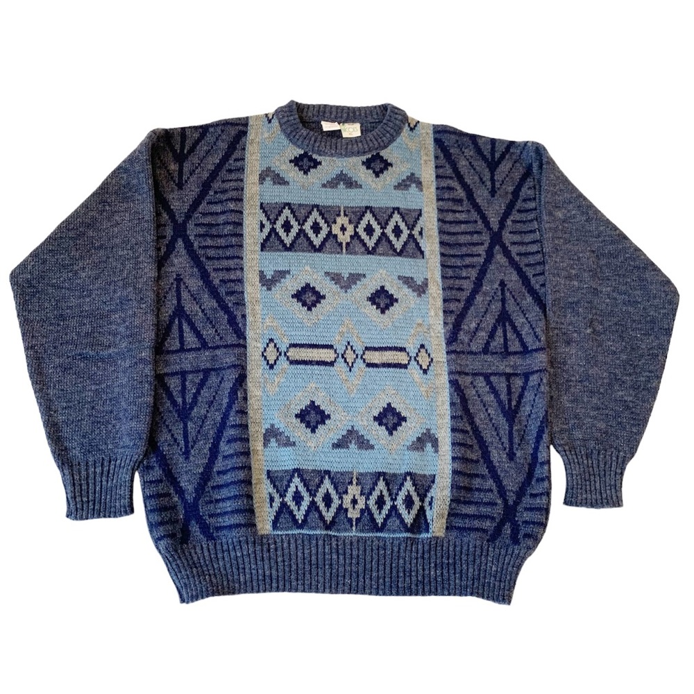 Vintage Grandpa Sweater Size Large